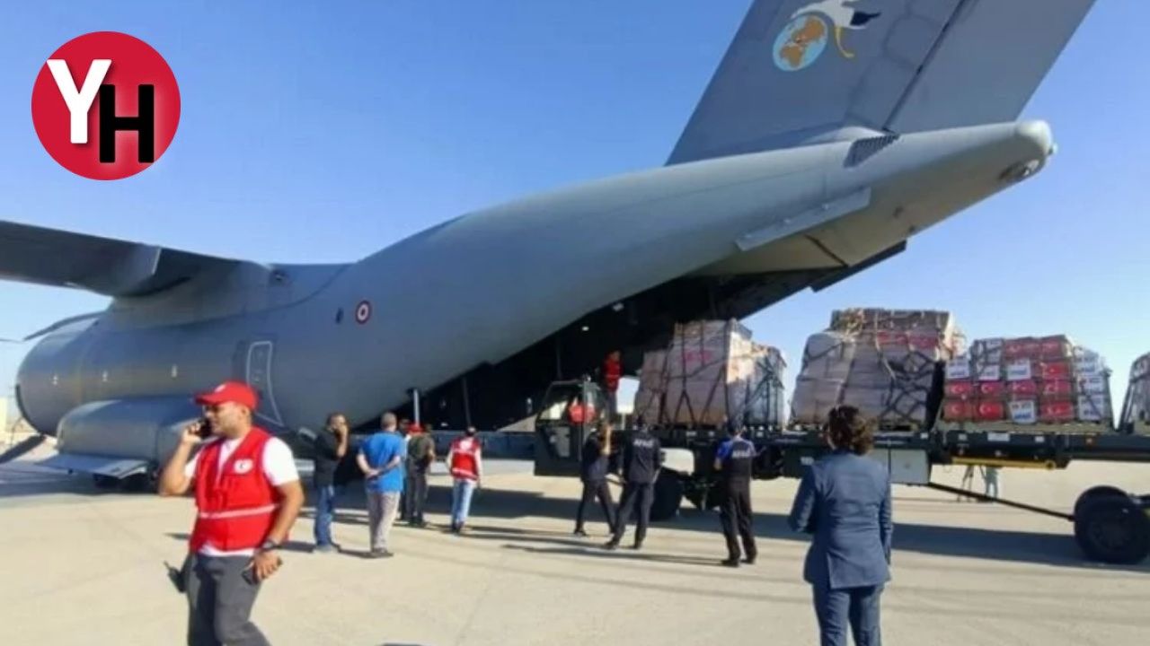Türk Uçaklarıyla Gazze'ye Umuda Kanatlanış!