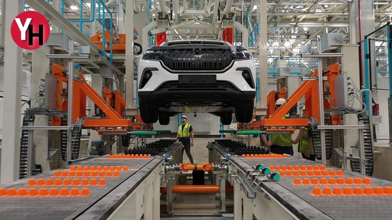 TOGG Fabrikasında Yeni Görüntüler Elektrikli Araç Üretiminde Teknoloji Harikası