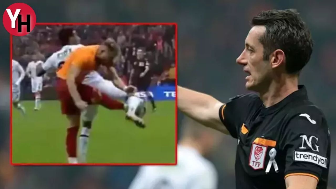Galatasaray Penaltı Talebi Yarım Kaldı, Hakem Kararı Tartışma Yarattı