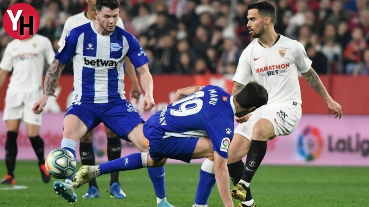 Sevilla-Alaves Maçında Ocampos'un Şaşırtan Penaltı Tekniği