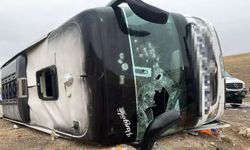 Yolcu Otobüsü Kazası Sivas'ın Gürün İlçesinde 2 Ölü, 25 Yaralı