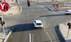 Aksaray'da Kırmızı Işıkta Geçen Sürücüler Dron İle Denetlendi