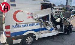 İstanbul Avcılar'da Ambulans Kazası, 1 Yaralı
