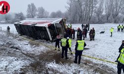 Kastamonu Otobüs Kazası 6 Ölü, 33 Yaralı