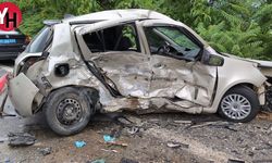 İnegöl'de Trafik Kazasında 1 Ölü, 3 Yaralı
