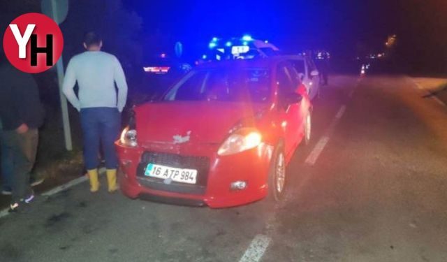 Bursa Orhangazi'de Zincirleme Trafik Kazası