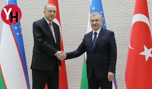 Erdoğan-Mirziyoyev, ikili iş birliği anlaşmaları imzaladı