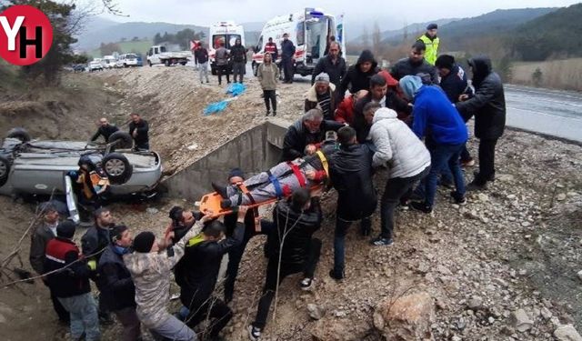 Feruz Köyü Mevkiindeki Kaza Sonucu 2 Kişi Hayatını Kaybetti