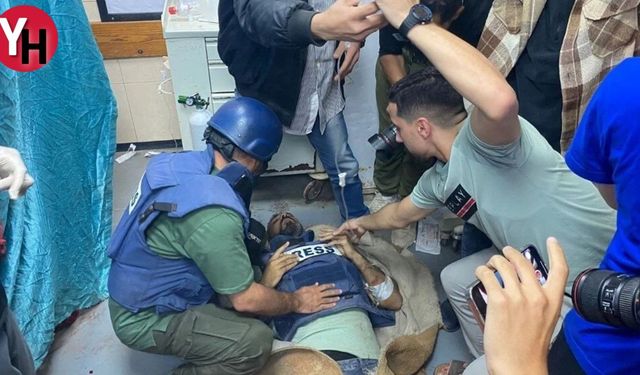 Gazze'de TRT Arabi Ekibine Yönelik İsrail Saldırısında Bir Gazeteci Ağır Yaralı