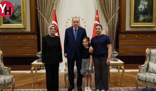 Cumhurbaşkanı Erdoğan Ayşe Ateş'i Kabul Etti