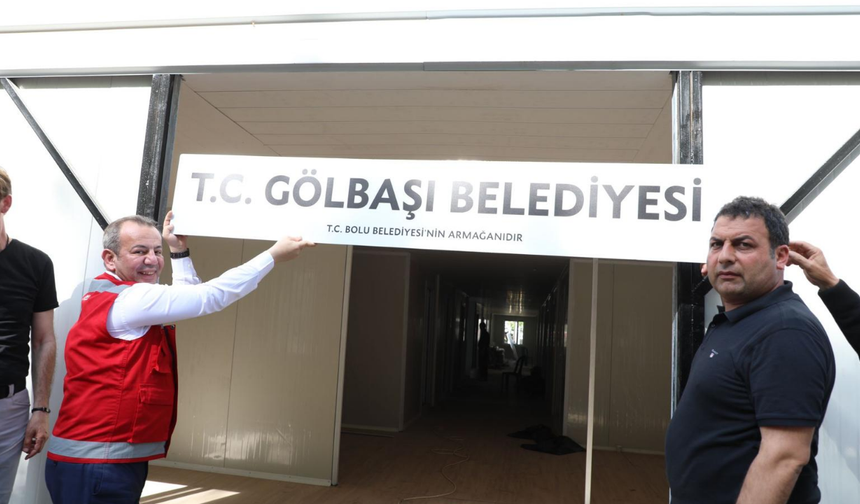 Başkan Özcan, Gölbaşı Belediyesi’ne Kazandırdığımız Hizmet Binasında İncelemelerde Bulundu