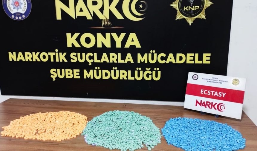 Konya'daki Büyük Uyuşturucu Operasyonu 6 Tutuklama!
