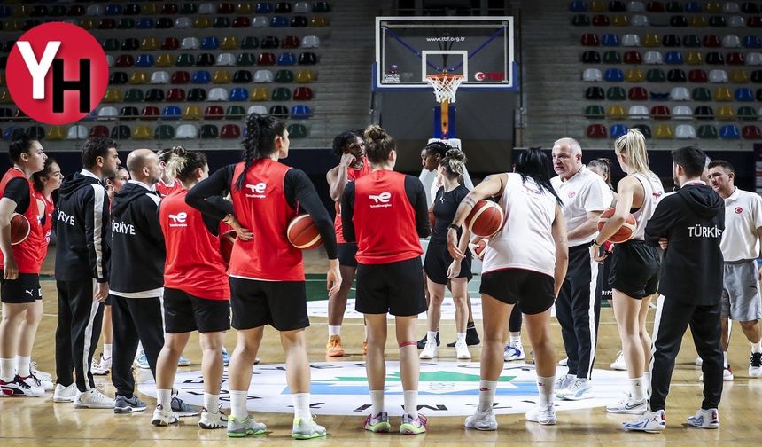 A Milli Kadın Basketbol Takımı Slovakya Maçı Hazırlıklarına Başladı