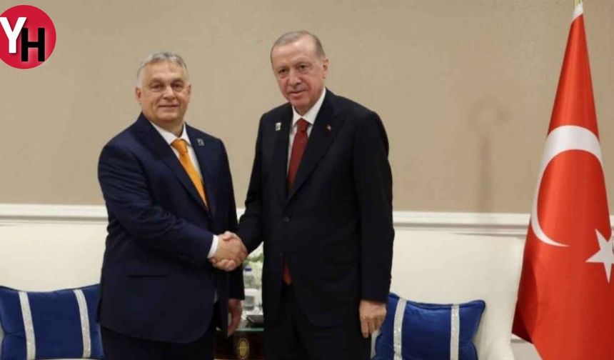 Erdoğan, NATO Zirvesi'nde Macaristan'la görüştü.