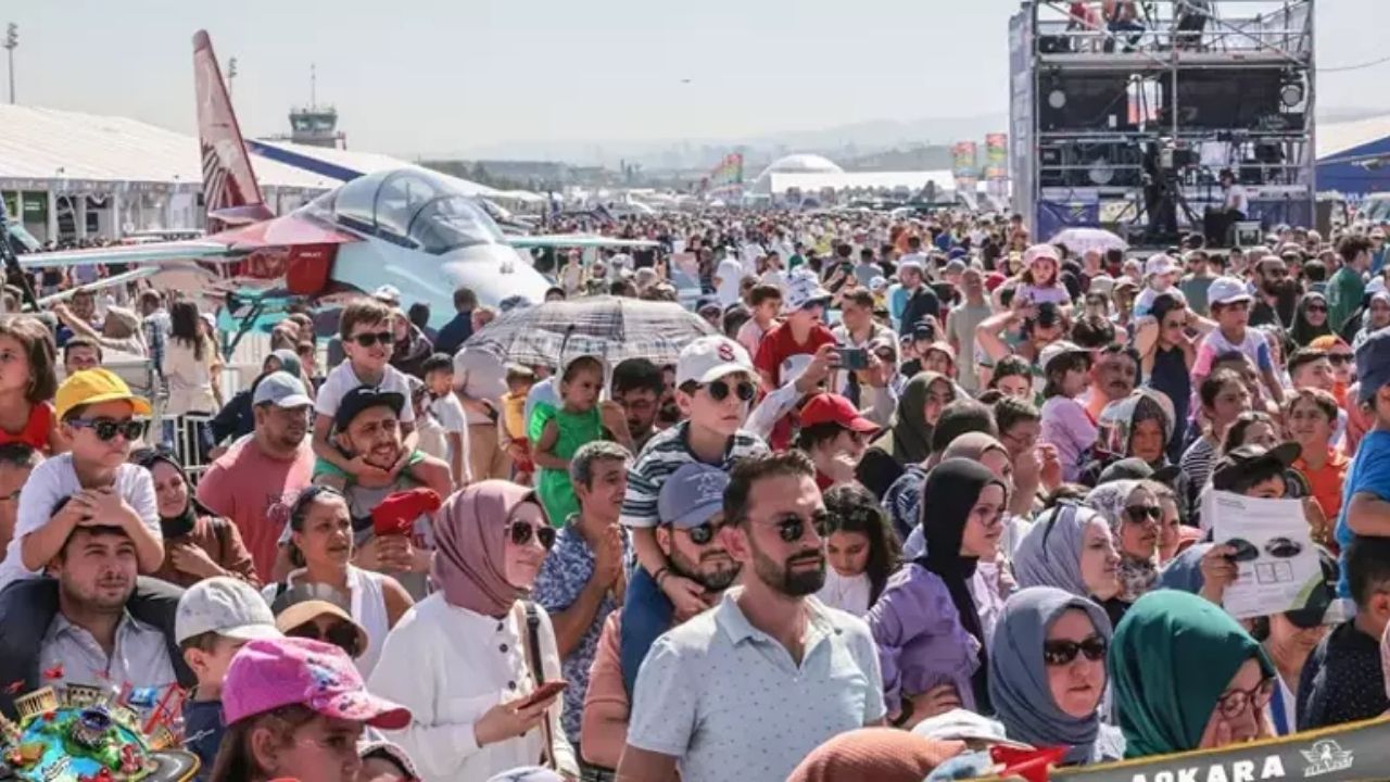 Teknofest Ankara'da Gençleri Coşturdu, İlgi Rekor Kırdı (1)