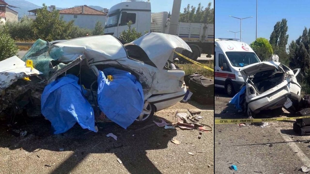 Manisa'daki kazada Hakim İrfan Saraç ile eşi Emre Saraç öldü