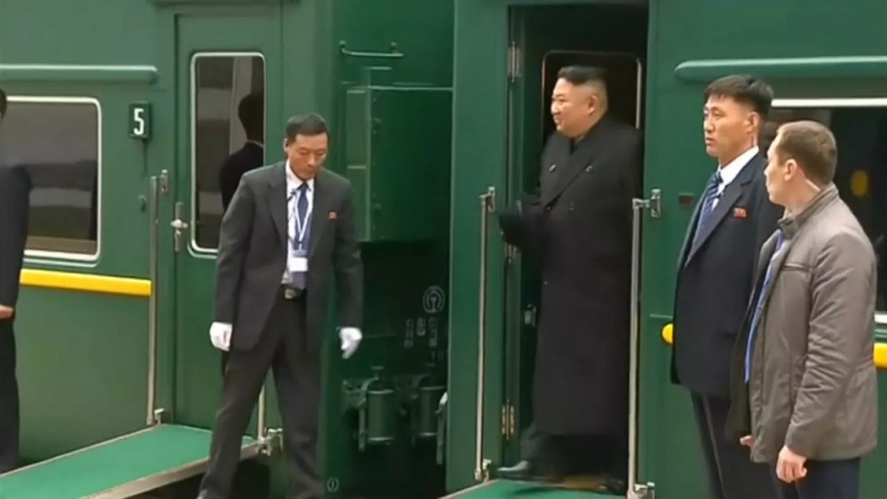 Pesketaryan Kuzey Kore Lideri Kim Jong-un'un Rusya Ziyareti (1)