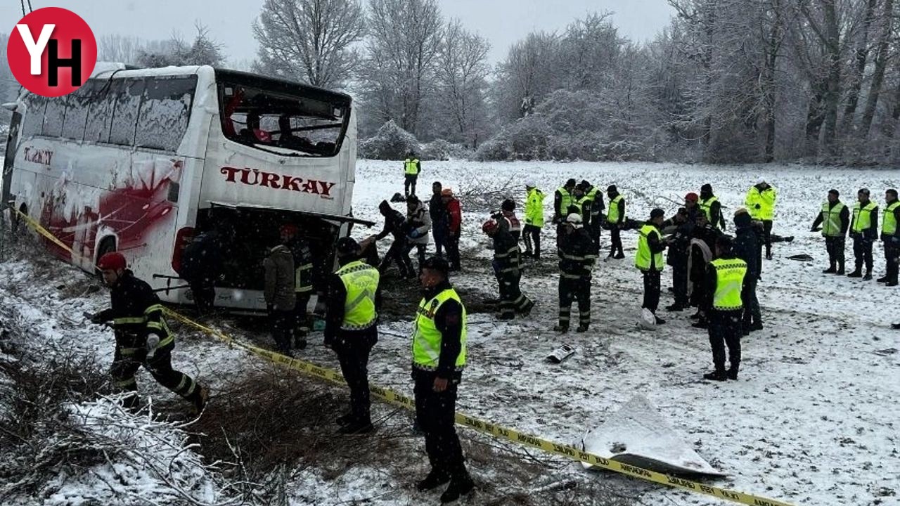 Kastamonu Otobüs Kazası 6 Ölü, 33 Yaralı