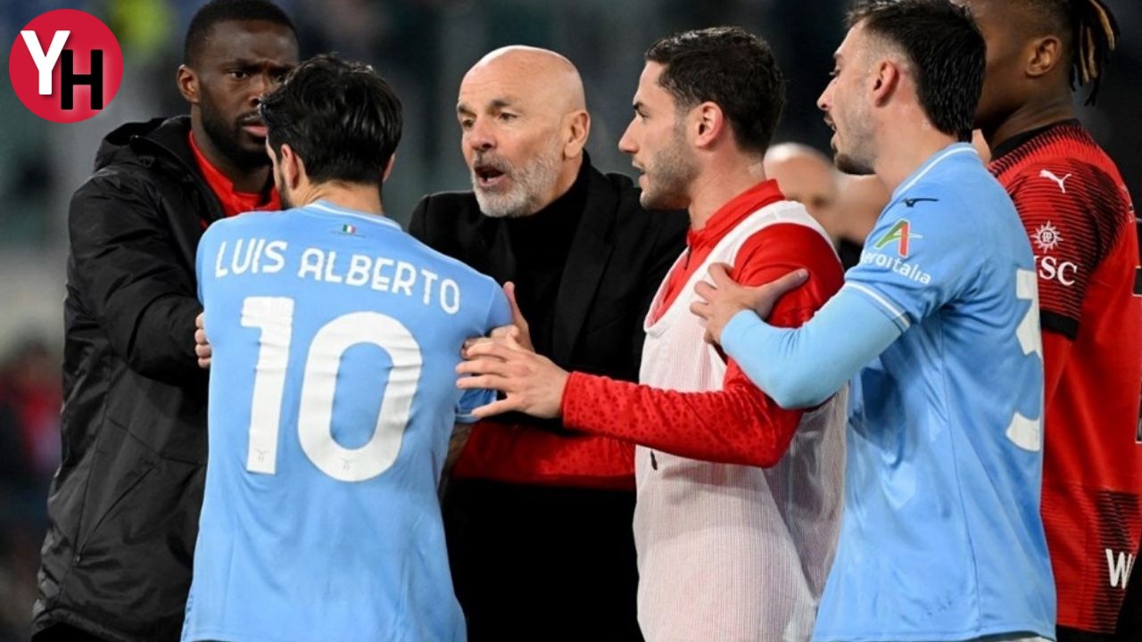 Lazio Milan Maçında Kırmızı Kartlar Havada Uçuştu 3 Puan Tek Golle Geldi
