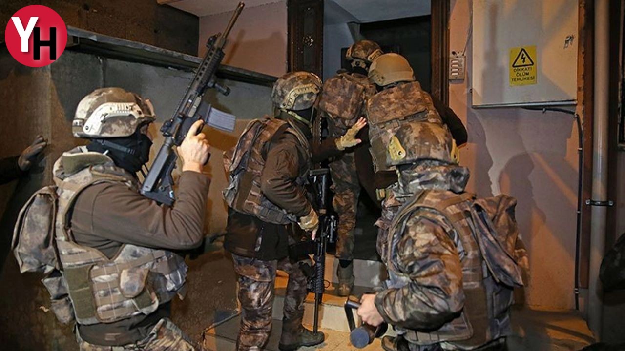 Türkiye Genelinde Deaş'a Karşı Operasyon 23 Şüpheli Gözaltında (1)